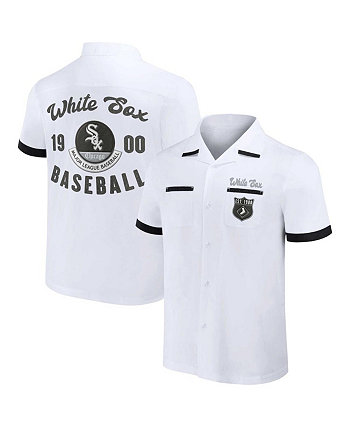 Мужская рубашка на пуговицах Darius Rucker Collection от White Chicago White Sox Bowling Fanatics