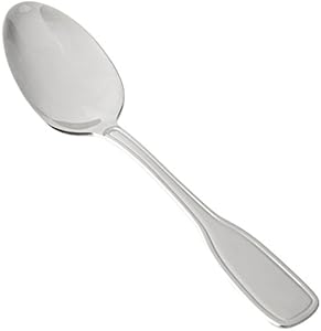 Winco 12-Piece Oxford Teaspoon Set, 18-8 Stainless Steel Winco