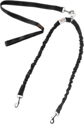 Mighty Paw BungeeX2 Nylon Reflective Double Dog Leash Mighty Paw