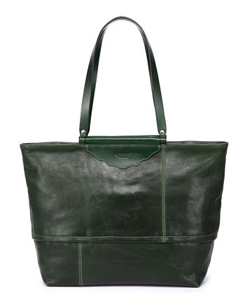 Женская большая сумка Holly Leaf из натуральной кожи Old Trend