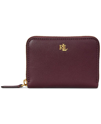 Women's Full-Grain Leather Small Zip Continental Wallet LAUREN Ralph Lauren