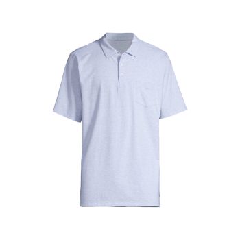 Vin Micro Stripe Pocket Polo Shirt B Draddy