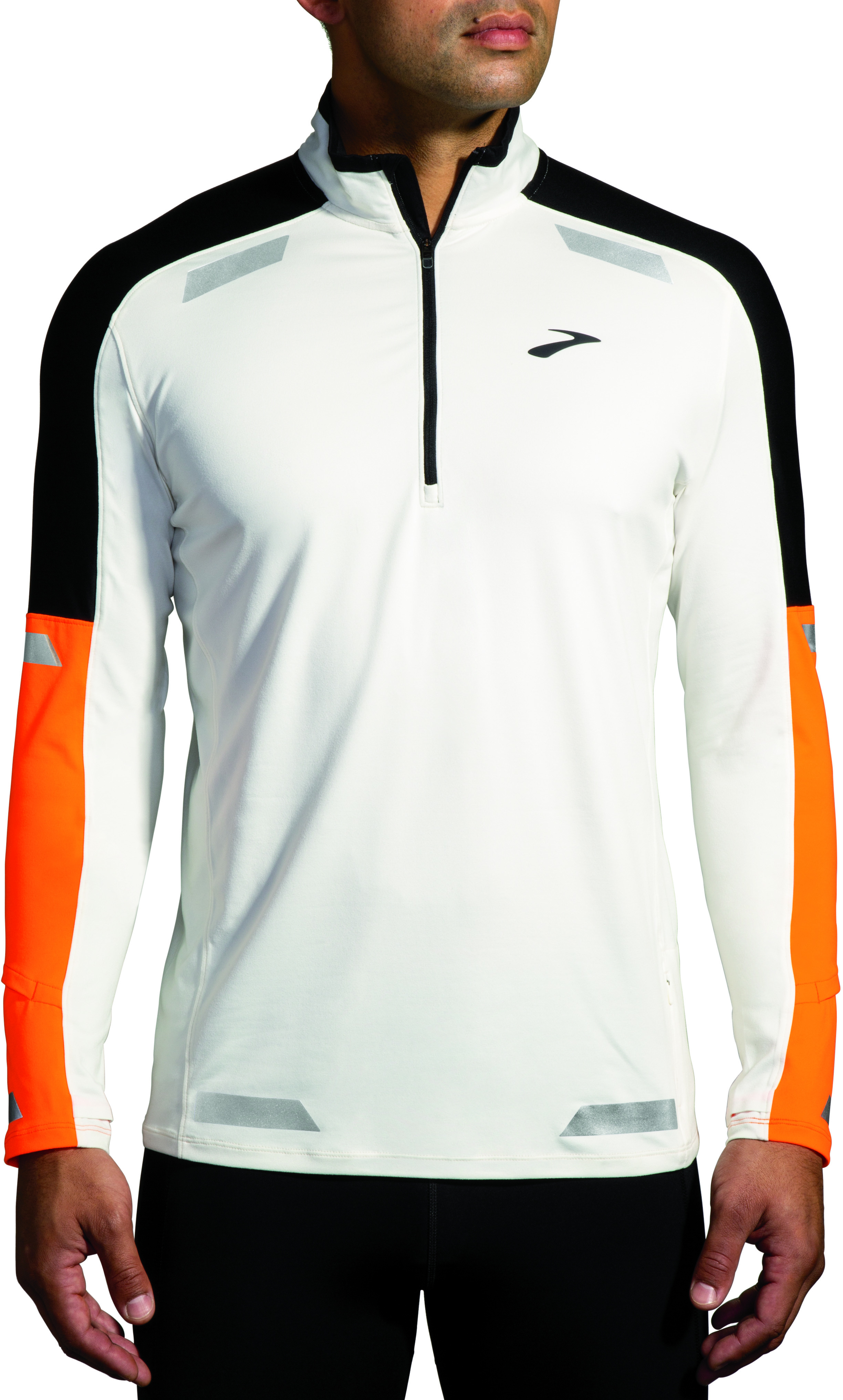 Мужская Спортивная Одежда Brooks Run Visible 1/2 Zip 2.0 Brooks