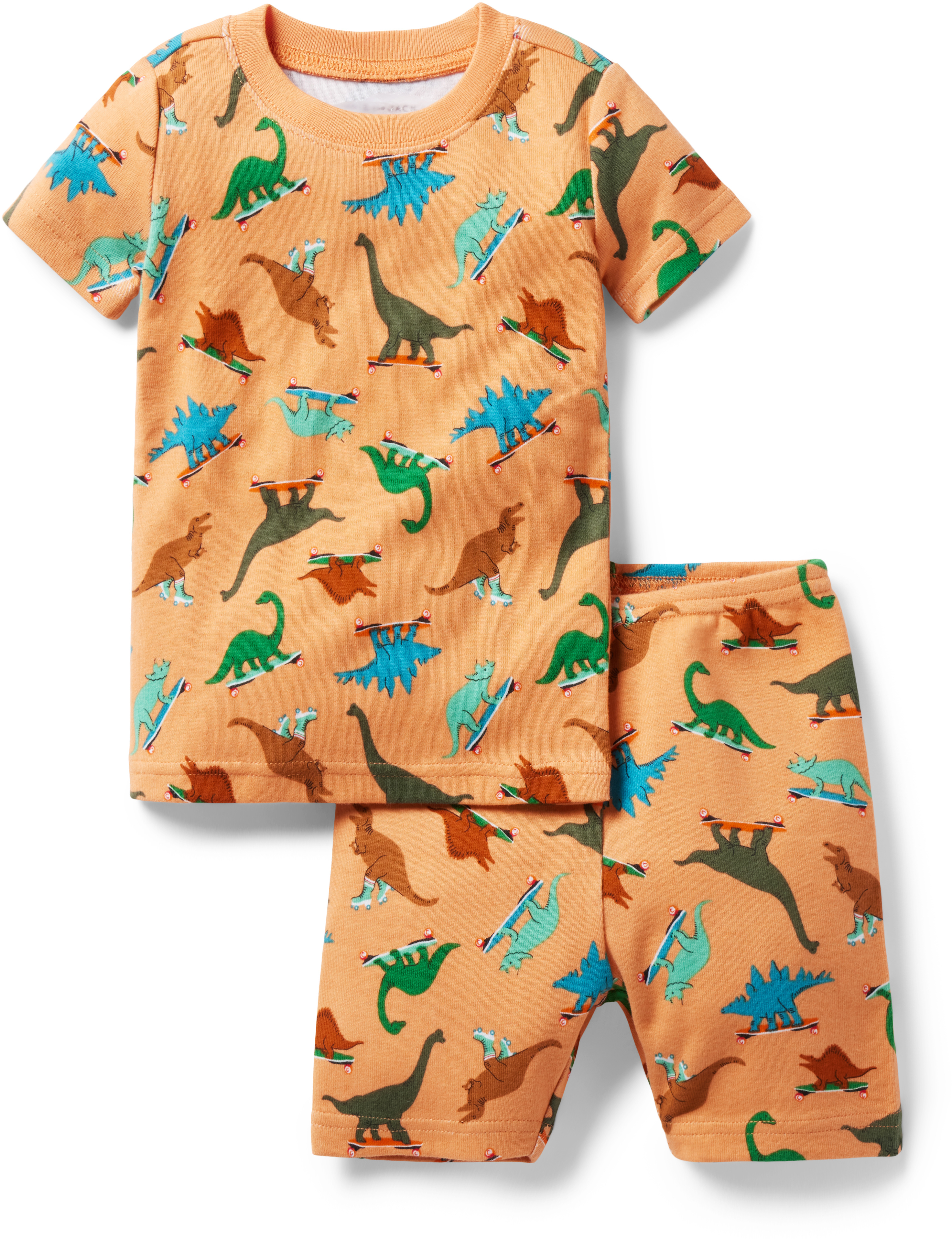 Dino Skate Short Tight Fit Sleepwear (для малышей/маленьких детей/больших детей) Janie and Jack