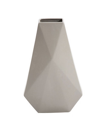 Керамическая ваза с матовым камнем Geo, средний размер Howard Elliott