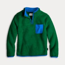 Детский флисовый пуловер с молнией 1/4 и высоким ворсом Crayola® X Kohl's Kids Crayola X Kohl's