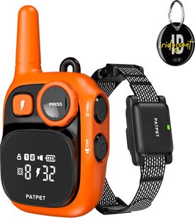 PATPET Ultra Compact Dog Training Collar with Remote, IPX7 Waterproof & Rechargeable Patpet