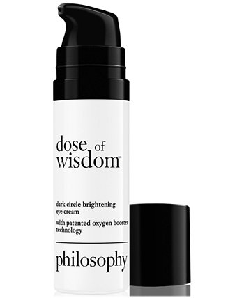 Dose Of Wisdom Dark Circle Brightening Eye Cream, 0.5 oz. Philosophy
