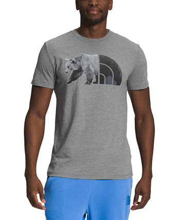 Men's Slim-Fit Bear Logo Graphic T-Shirt The North Face