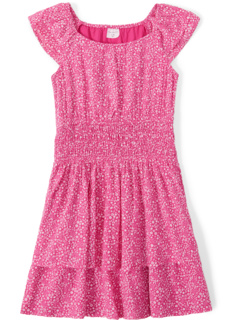 Платье с развевающимися рукавами (маленькие дети/большие дети) Abercrombie kids