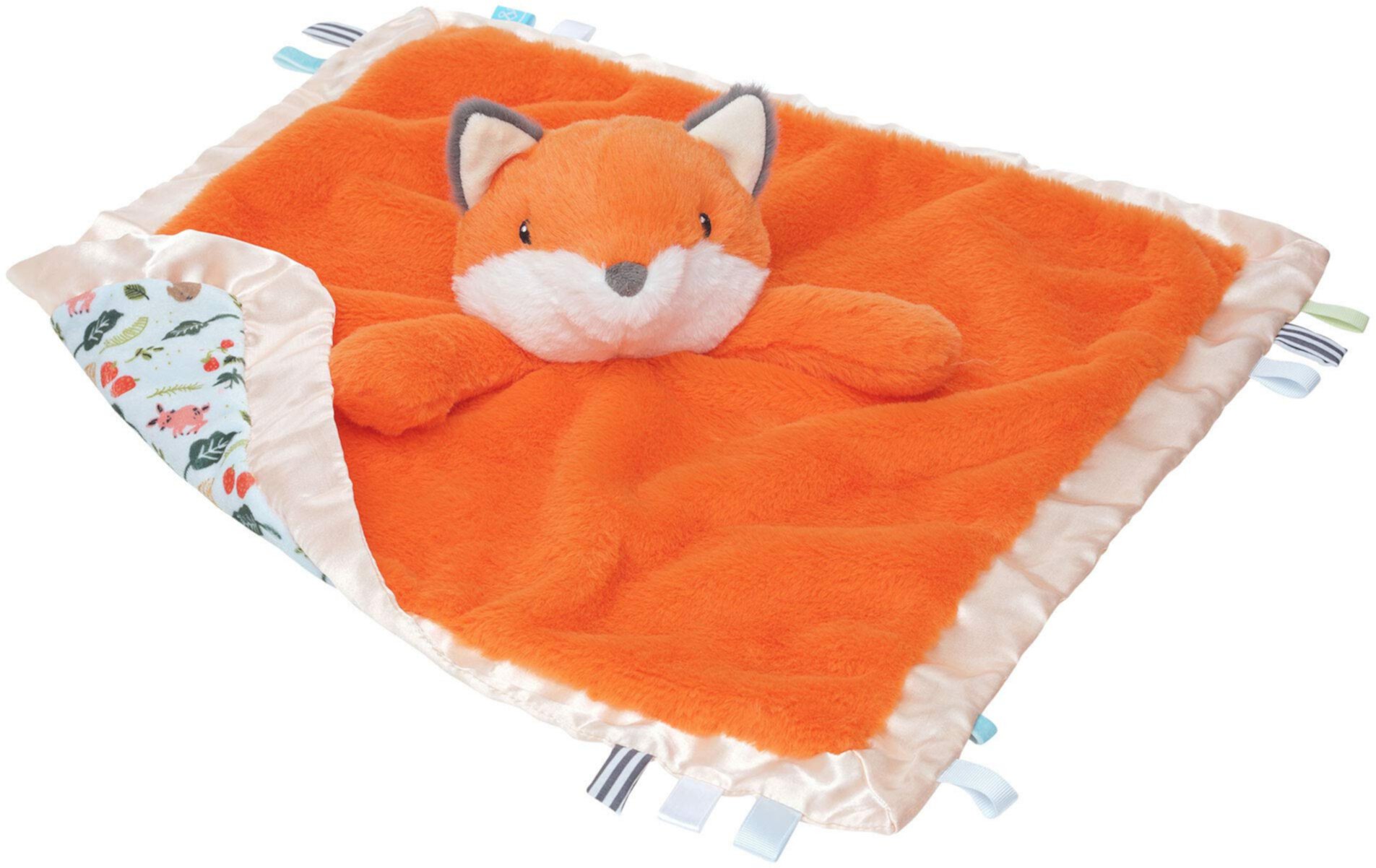 Manhattan Toy Fairytale Snuggle Fox Blankie Ultra-Soft Soothing Baby Lovey Manhattan Toy