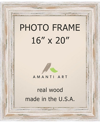 Alexandria Whitewash 16 "X 20" фоторамка для фотографий на открывающейся стене Amanti Art