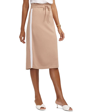 Женская юбка-скиммер с боковой тесьмой Anne Klein