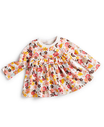 Рубашка Blooms с рюшами для маленьких девочек, созданная для Macy's First Impressions