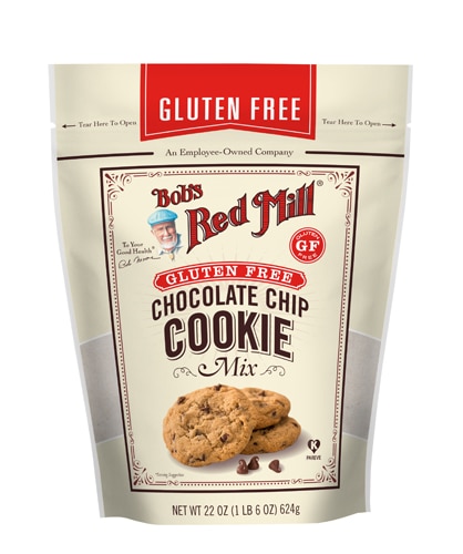 Смесь для печенья с шоколадной крошкой без глютена Bob's Red Mill - 22 унции Bob's Red Mill