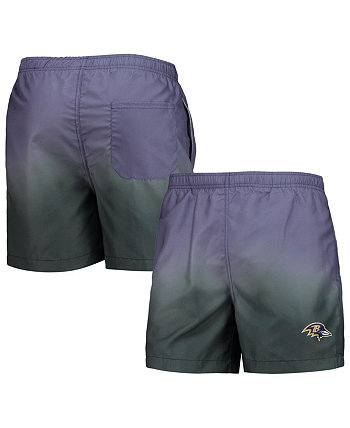 Мужские фиолетовые шорты для плавания Baltimore Ravens Dip-Dye FOCO