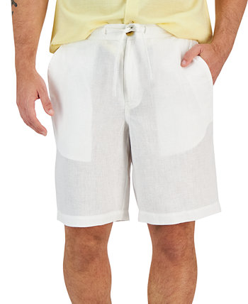 Мужские льняные шорты на шнурке, созданные для Macy's Club Room