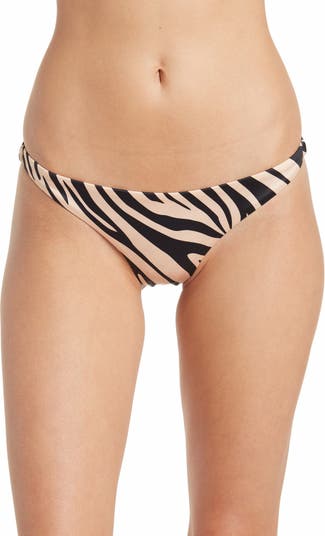 Изящные плавки бикини Cheeky Cut с принтом зебры BOND-EYE AUSTRALIA
