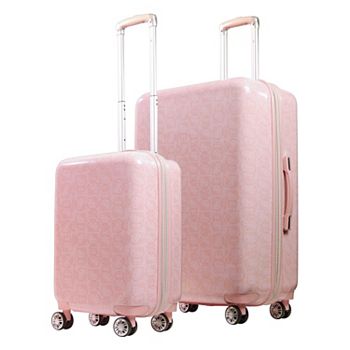 Hello Kitty Pose All Over Print 2 pc set Hard-sided spinner Luggage in 29 and 21 inch Pink Concept One