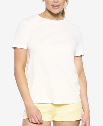 Женская футболка с круглым вырезом из натурального мягкого хлопка Felina