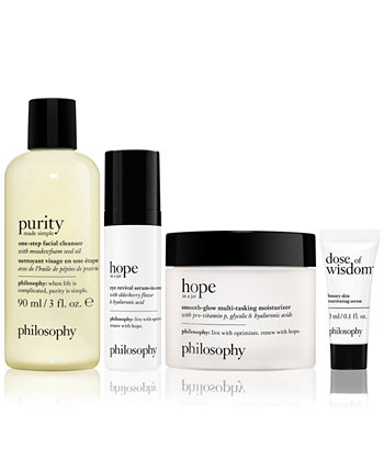 4-Pc. Hydrate & Glow Skincare Set Philosophy
