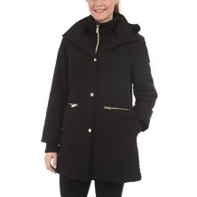 Женская стеганая куртка-пуховик Fleet Street с капюшоном и искусственным мехом Fleet Street