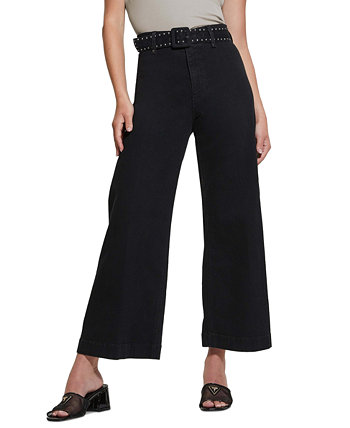 Women's Dakota High-Rise Seamless Wide-Leg Jeans GUESS