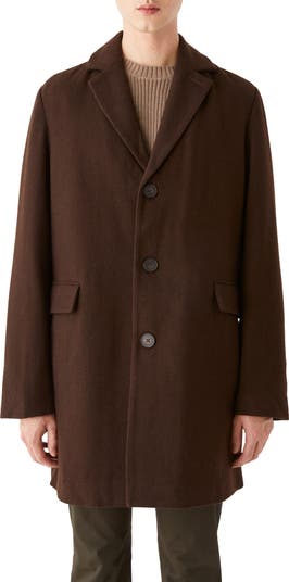 Верхнее пальто из смесовой шерсти Lawrence FRANK AND OAK