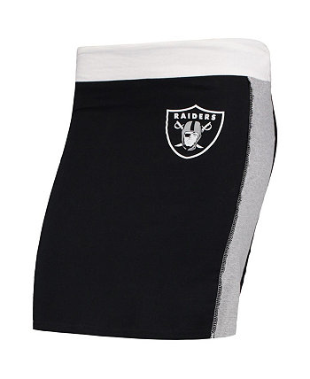 Женская черная короткая юбка Las Vegas Raiders Refried Apparel