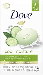 Dove Go Fresh Beauty Bar - Cool Moisture - 4 oz - 6 ct - 2 pk Dove