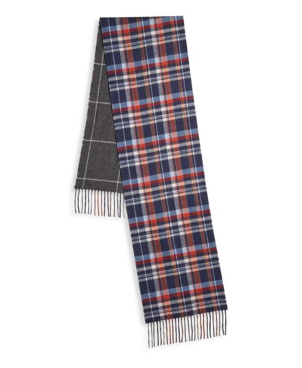 COLLECTION Двусторонний шарф из шелка и кашемира Saks Fifth Avenue