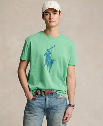 Men's Classic-Fit Big Pony Jersey T-Shirt Polo Ralph Lauren