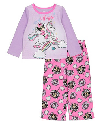 Пижамы для маленьких девочек, комплект из 2 предметов Minnie Mouse