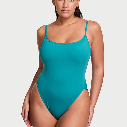 Essential High-Leg Cheeky One-Piece Swimsuit Victoria's Secret Swim