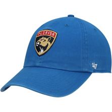 Мужская регулируемая кепка '47 Blue Florida Panthers Team Clean Up 47 Brand