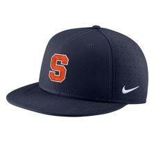 Men's Nike Navy Syracuse Orange Aero True Baseball Performance Fitted Hat Nike