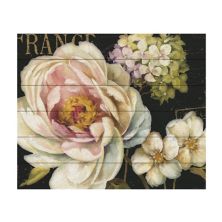 Торговая марка Fine Art Marche de Fleurs Деревянные реечные настенные росписи Trademark Fine Art