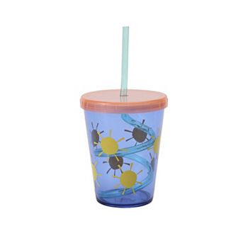 Celebrate Together™ Summer Happy Sun Plastic Straw Cup Celebrate Together