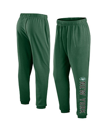 Мужские зеленые флисовые спортивные штаны New York Jets Chop Block Fanatics