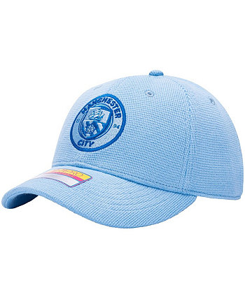 Мужская небесно-голубая регулируемая кепка Manchester City Club Pro Fan Ink