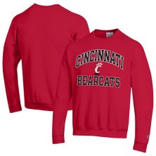 Men's Champion Red Cincinnati Bearcats High Motor Pullover Sweatshirt Champion