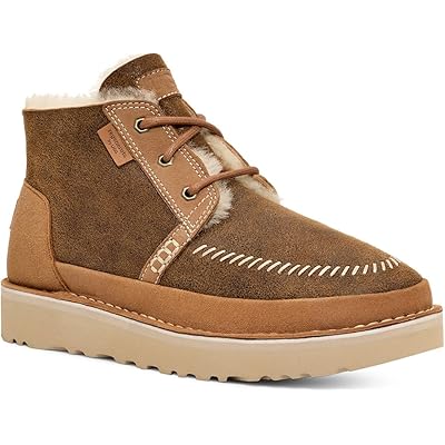 Ботинки из замши UGG Neumel Crafted Regenerate с круглым носком и комфортной стелькой UGG