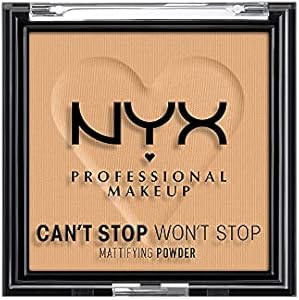 NYX PROFESSIONAL MAKEUP Can't Stop Won't Stop Mattifying Pressed Powder - Fair Nyx