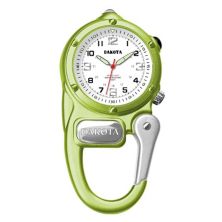 Часы Dakota Green Mini Clip Microlight с карабином и зажимом DAKOTA