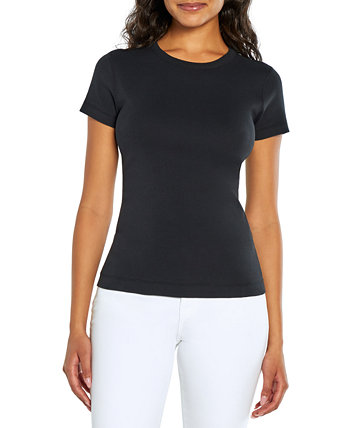Women's Short Sleeve Crewneck T-Shirt Three Dots