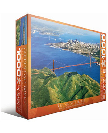 Мост Золотые Ворота, Сан-Франциско, Калифорния, США - пазл из 1000 элементов Eurographics