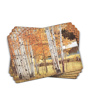 Салфетки Birch Beauty Placemats, 4 шт. Pimpernel