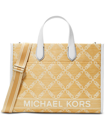 Большая сумка-тоут с логотипом Gigi Michael Kors