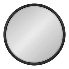 Kate and Laurel Hogan Round Framed Wall Mirror Kate and Laurel