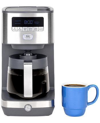 Стеклянный графин Программируемая капельная кофеварка GE Appliances